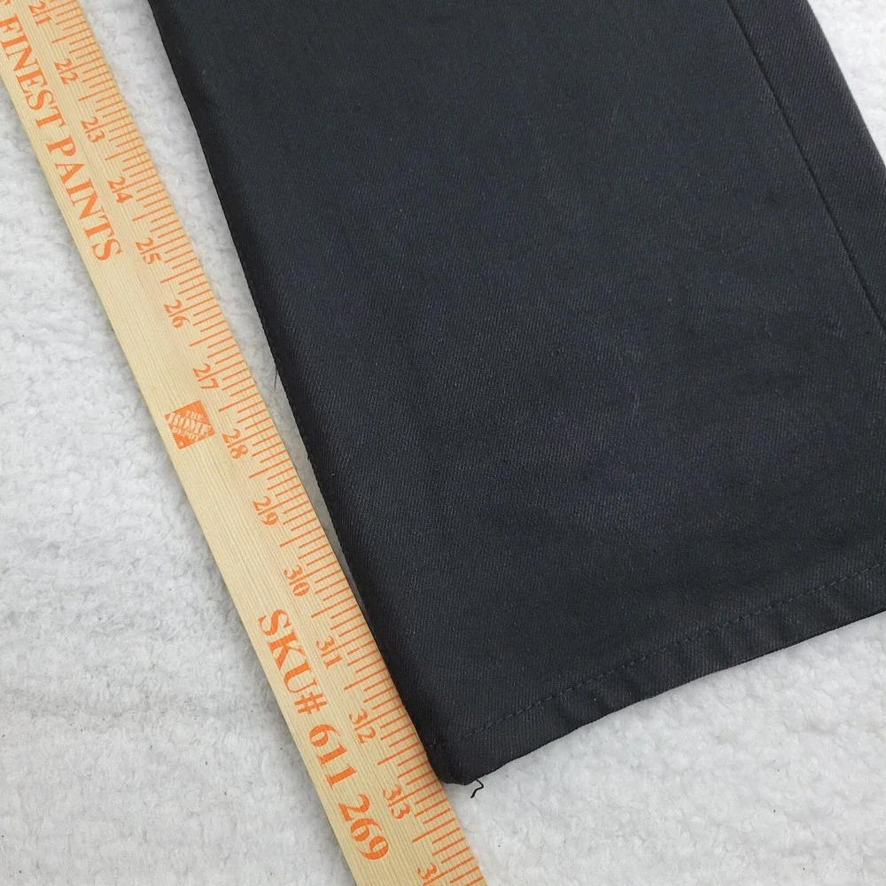 Rocawear Double Thigh Straight Leg Jeans Mens 34 x 33 Black Denim NWOT - Picture 6 of 14